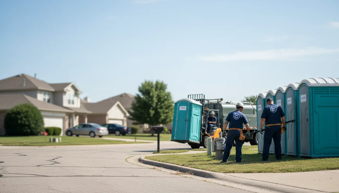 Porta Potty Rental in Harrison, AR near me